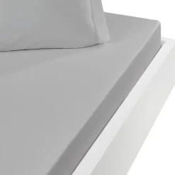 Sensei Maison Drap housse en coton bonnet 30 cm Gris Perle 160x200 cm STUDIO Clearance