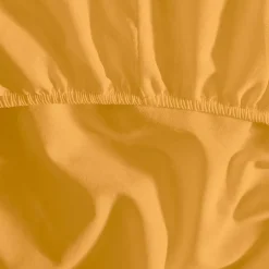 Sensei Maison Drap housse en coton bonnet 30 cm Caramel 140x190 cm STUDIO Hot