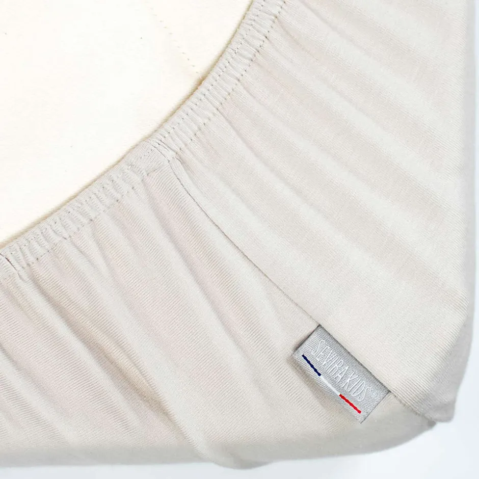 Sevira Kids Drap housse en coton jersey Uni