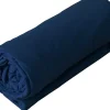 Toison d'Or Drap housse en coton Lavé (140x190 cm - Bleu Pétrole) Outlet