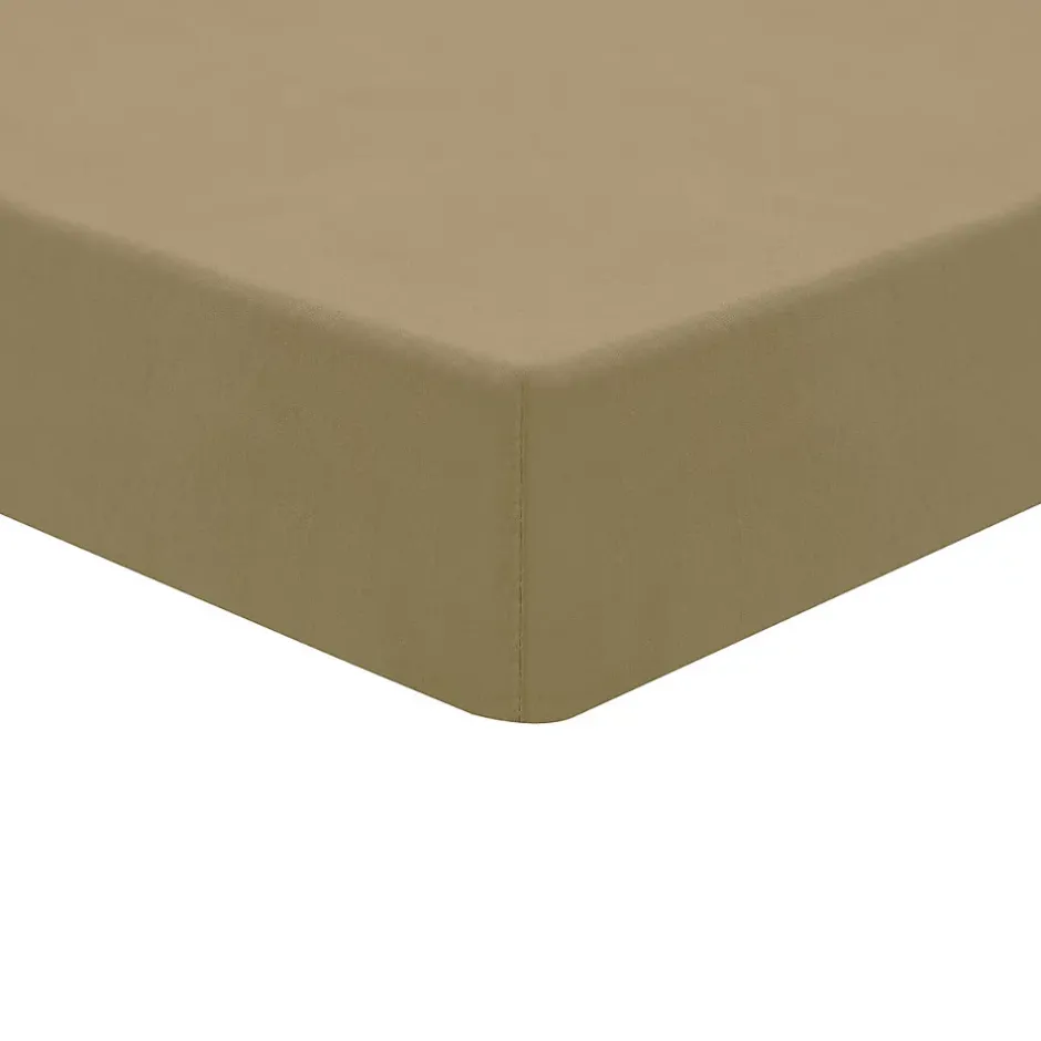 Sensei Maison Drap housse en coton lavé biologique bonnet 30 cm Corde 90x190 cm ORGANIKA Online