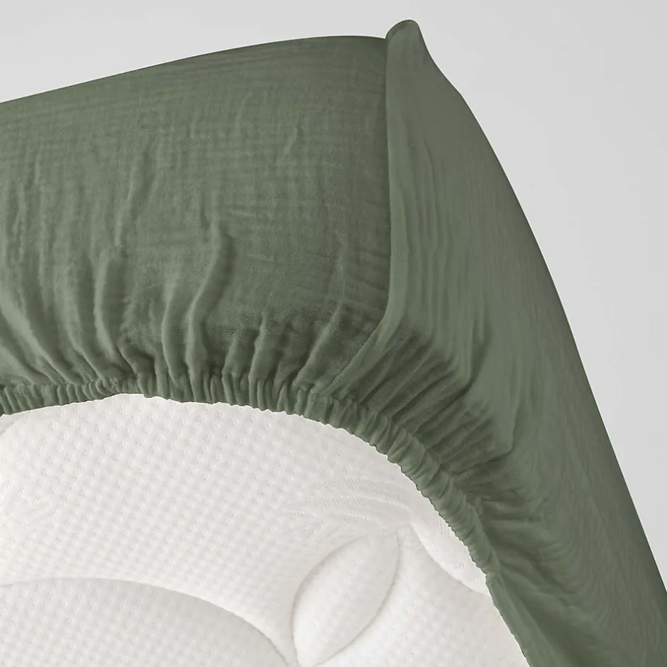 Eden Drap housse en gaze de coton Tendance uni