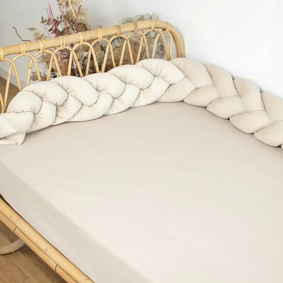 Sevira Kids Drap housse en gaze de coton à carreaux Online