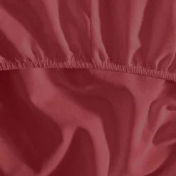 Sensei Maison Drap housse en percale de coton pour lit articulé Cardinal 140x190 cm SOFT PERCALE