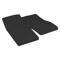 Sensei Maison Drap housse en percale de coton pour lit articulé Anthracite 160x200 cm SOFT PERCALE Online