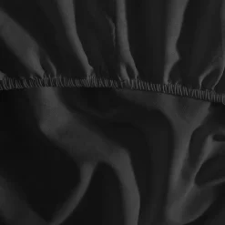 Sensei Maison Drap housse en percale de coton pour lit articulé Anthracite 160x200 cm SOFT PERCALE Online
