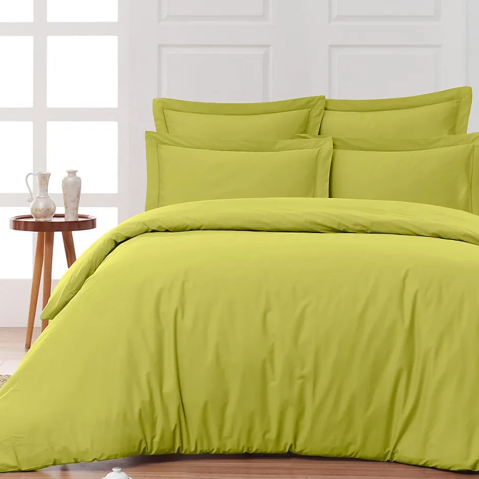 Sensei Maison Drap housse en percale de coton bonnet 30 cm Citronelle 80x200 cm SOFT PERCALE Clearance