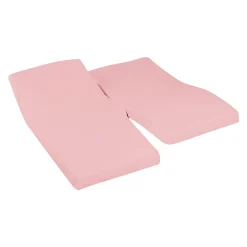Sensei Maison Drap housse en percale de coton pour lit articulé Poudre 160x200 cm SOFT PERCALE Online