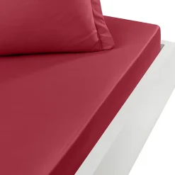 Sensei Maison Drap housse en percale de coton pour lit articulé Cardinal 160x200 cm SOFT PERCALE Clearance