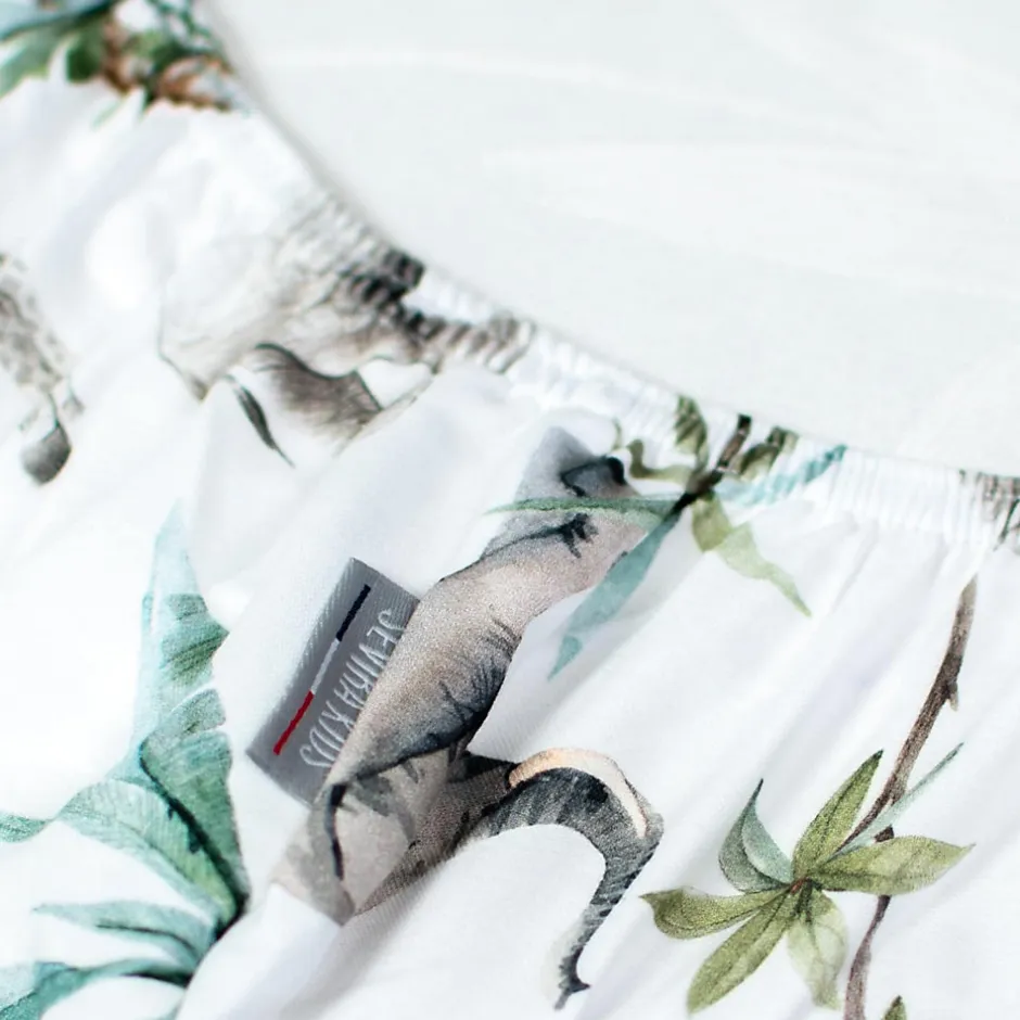 Sevira Kids Drap housse en satin de coton Safari