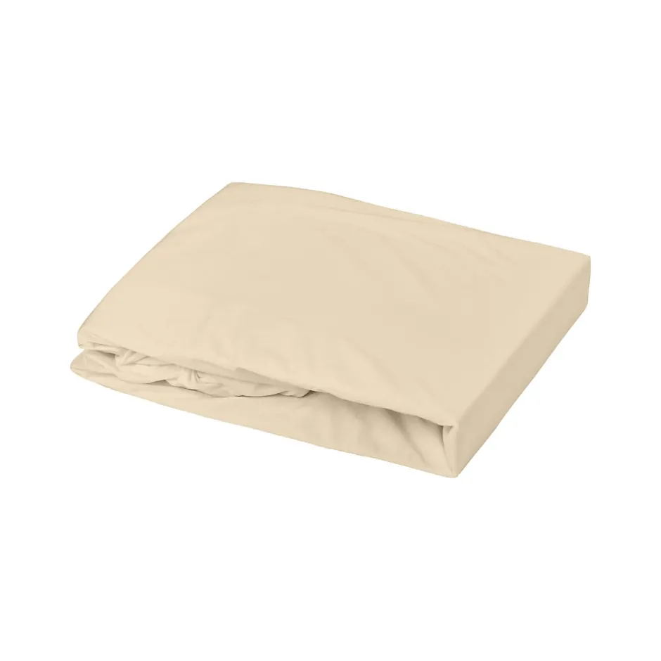 Domiva Drap housse enfant Oeko-tex 100% coton 130g/m² (70x140 cm - Naturel) Hot