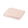 Domiva Drap housse enfant Oeko-tex 100% coton 130g/m² (60x120 cm - Rose Clair)