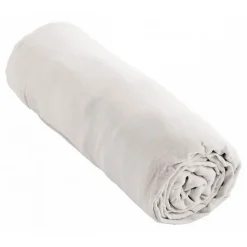 L'Effet Papillon Drap housse "Gaïa" toutes dimensions "Gaze de Coton" - Gaïa Chantilly - 200 x 200 cm bonnet de 30 cm