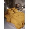 L'Effet Papillon Drap housse "Gaïa" toutes dimensions "Gaze de Coton" - Gaïa Safran - 180 x 200 cm bonnet de 30 cm Discount