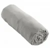 L'Effet Papillon Drap housse "Gaïa" toutes dimensions "Gaze de Coton" - Gaïa Nuage - 180 x 200 cm bonnet de 30 cm Clearance
