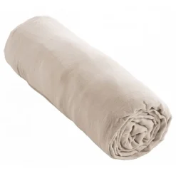 L'Effet Papillon Drap housse "Gaïa" toutes dimensions "Gaze de Coton" - Gaïa Pampa - 90 x 190 cm bonnet de 30 cm