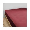 L'Effet Papillon Drap housse "Gaïa" toutes dimensions "Gaze de Coton" - Gaïa Terracotta - 200 x 200 cm bonnet de 30 cm