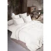 L'Effet Papillon Drap housse "Gaïa" toutes dimensions "Gaze de Coton" - Gaia Chantilly - 80 x 200 cm bonnet de 30 cm New