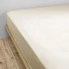 L'Effet Papillon Drap housse "Gaïa" toutes dimensions "Gaze de Coton" - Gaïa Pampa - 200 x 200 cm bonnet de 30 cm