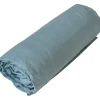 Tradilinge Drap housse jersey uni en 100% coton (90x190 cm - Bleu)