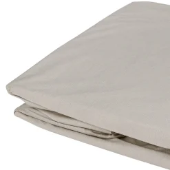 Toison d'Or Drap housse élastiqué en 100% coton peigné (180x200 cm - Gris Galet)