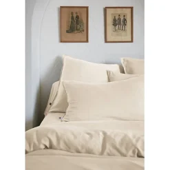 L'Effet Papillon Drap housse "Lysandre" toutes dimensions "Lyocel" - Lysandre Pampa - 160 x 200 cm bonnet de 30 cm Online