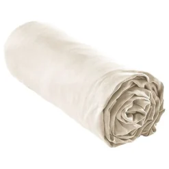 L'Effet Papillon Drap housse "Lysandre" toutes dimensions "Lyocel" - Lysandre Pampa - 160 x 200 cm bonnet de 30 cm Online