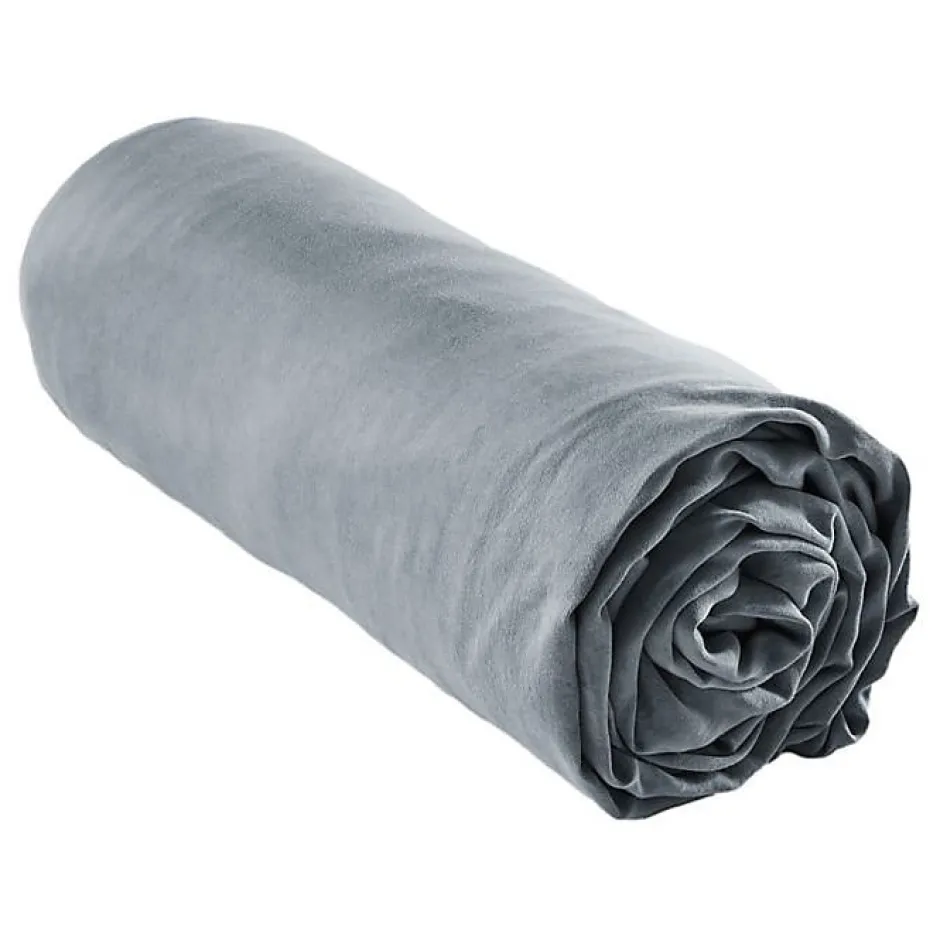 L'Effet Papillon Drap housse "Lysandre" toutes dimensions "Lyocel" - Lysandre Stone - 160 x 200 cm bonnet de 30 cm Online