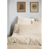 L'Effet Papillon Drap housse "Lysandre" toutes dimensions "Lyocel" - Lysandre Pampa - 140 x 200 cm bonnet de 30 cm Hot