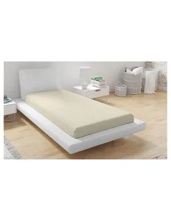 Mani Textile Drap Housse Microfibre Beige - 140x190cm Online