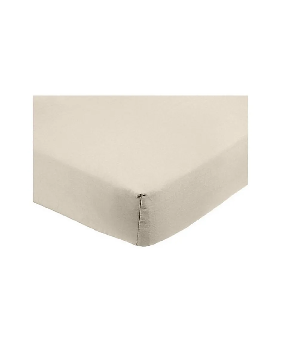 Mani Textile Drap Housse Microfibre Beige - 140x190cm Online