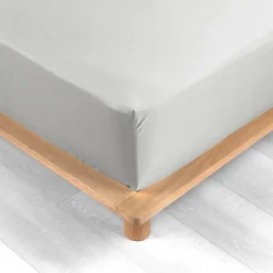 Douceur D'Intérieur Drap Housse Percale Bonnet 30 Cm 190x140cm Blanc