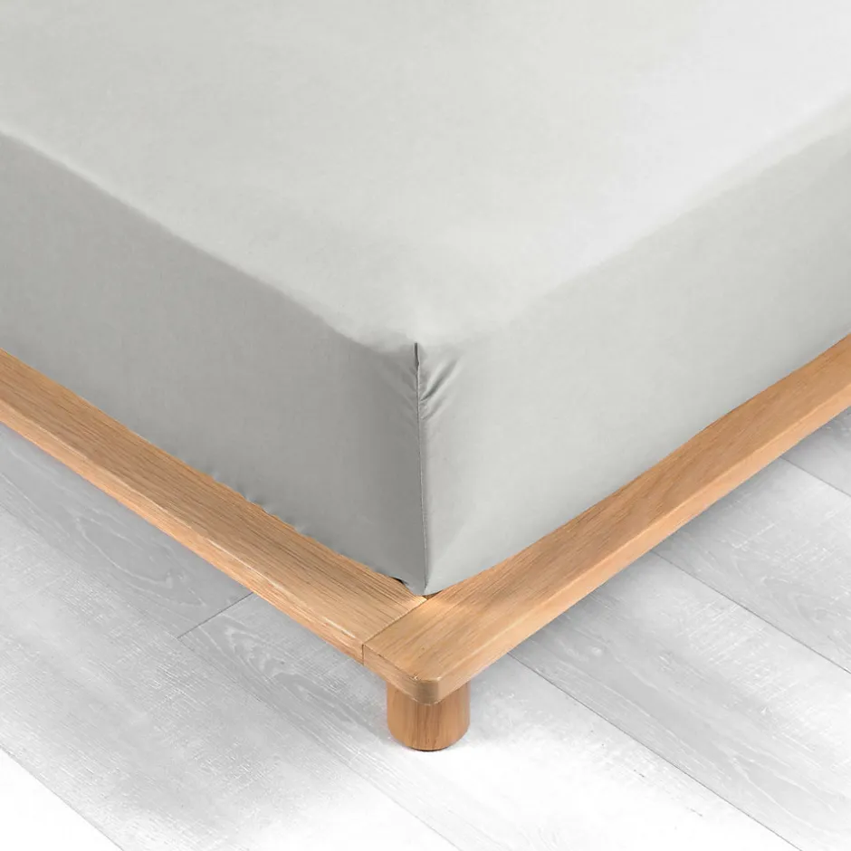 Douceur D'Intérieur Drap Housse Percale Bonnet 30 Cm 190x140cm Blanc