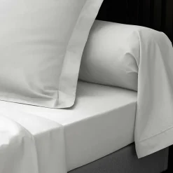 Douceur D'Intérieur Drap Housse Percale Bonnet 30 Cm 190x140cm Blanc
