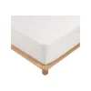 Promolinge Drap Housse Percale Bonnet 30 Cm 200x160cm Blanc Best
