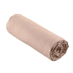 Douceur D'Intérieur Drap Housse Percale Bonnet 30 Cm 190x140cm Rose