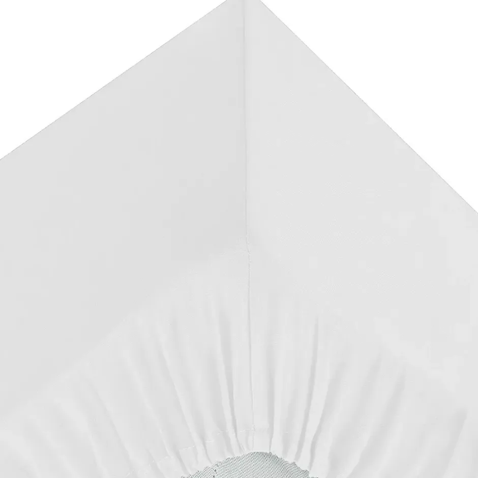 Eden Drap housse percale de coton uni 90 x 190 cm Harmonie tilleul Online