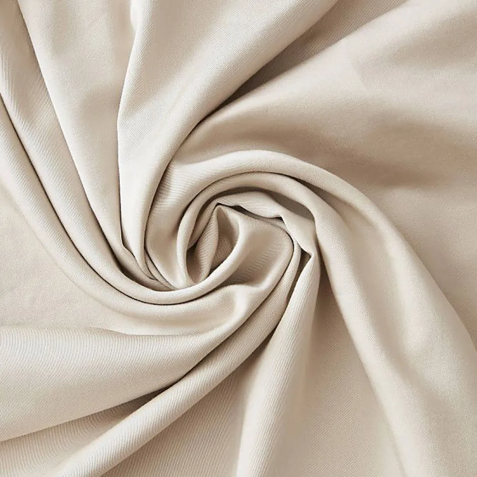 L'Effet Papillon Drap housse "Salomé" Viscose de bambou 120 fils/cm² toutes dimensions - Salomé Pampa - 180 x 200 cm bonnet de 30 cm Discount