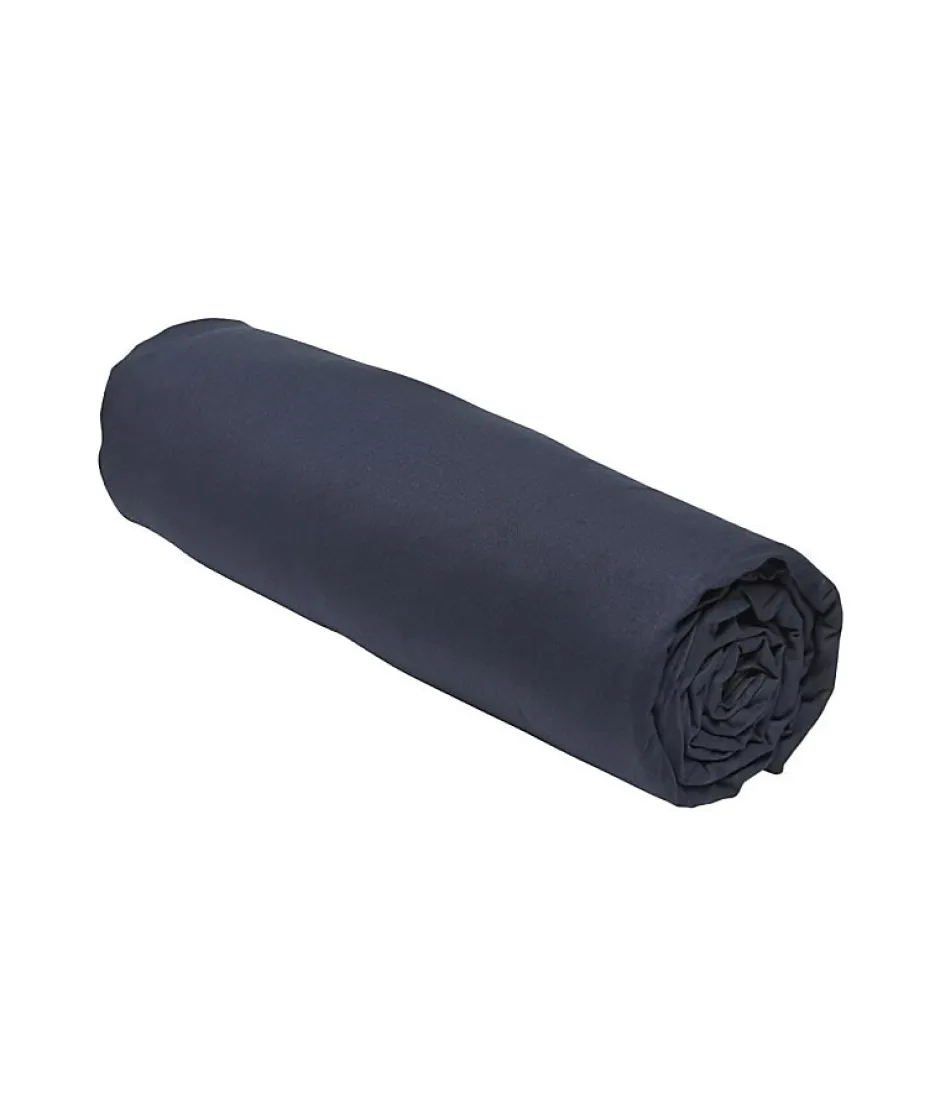 Todays Tools Drap housse TODAY Essential - 140 x 200+30 cm - 2 personnes - 100% Coton uni - Navy