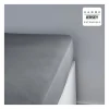 Todays Tools Drap housse TODAY Essential - 140 x 190+25 cm - 1 personne - 100% Coton jersey - Acier New