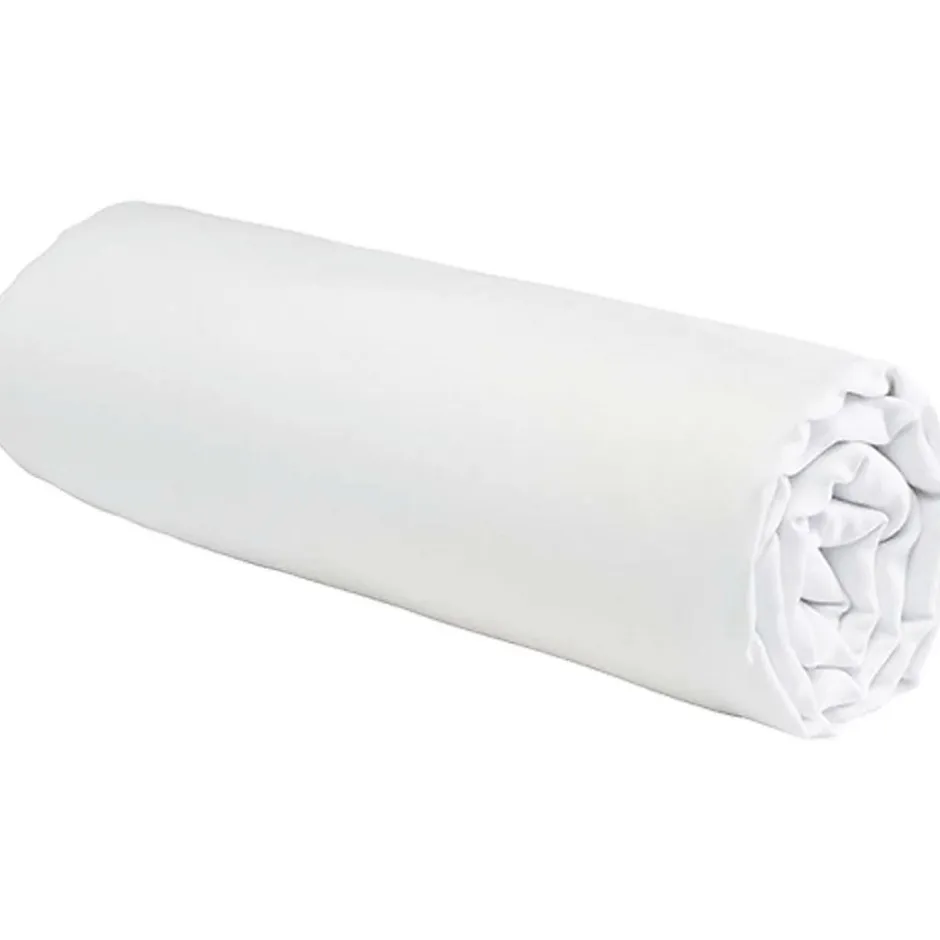 Future Home Drap housse uni en coton 57 fils 180x200cm Clearance