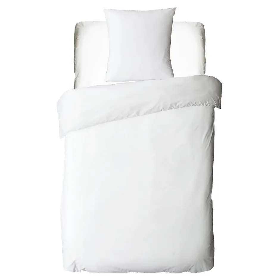 Future Home Drap housse uni en coton 57 fils 90x190cm