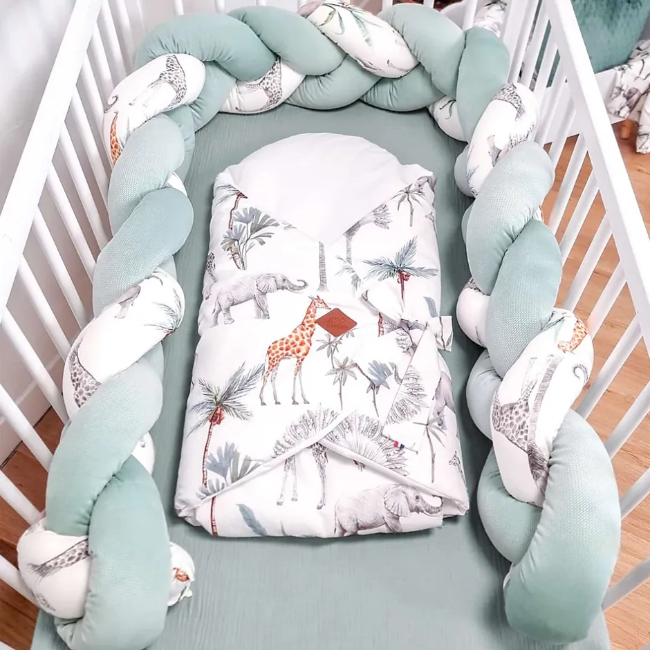 Sevira Kids Drap housse uni en gaze de coton