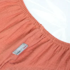 Sevira Kids Drap housse uni en gaze de coton