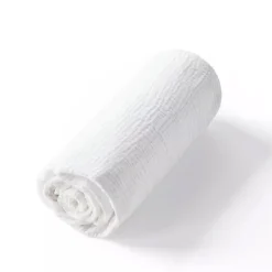 Sevira Kids Drap housse uni en gaze de coton