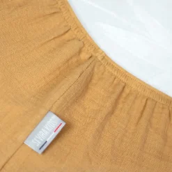 Sevira Kids Drap housse uni en gaze de coton