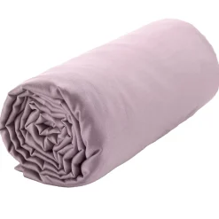 Housse De Rêve Drap housse 140x190 + 30 cm Satin de Coton Violet Online