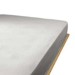 Housse De Rêve Drap housse 90x190 cm en Gaze de coton Nuage