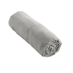 Housse De Rêve Drap housse 90x190 cm en Gaze de coton Nuage