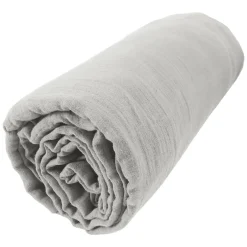 Housse De Rêve Drap housse 90x190 cm en Gaze de coton Nuage